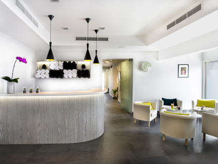 L'atelier Aquafitness Reception Reception of L'Atelier Aquafitness Studio